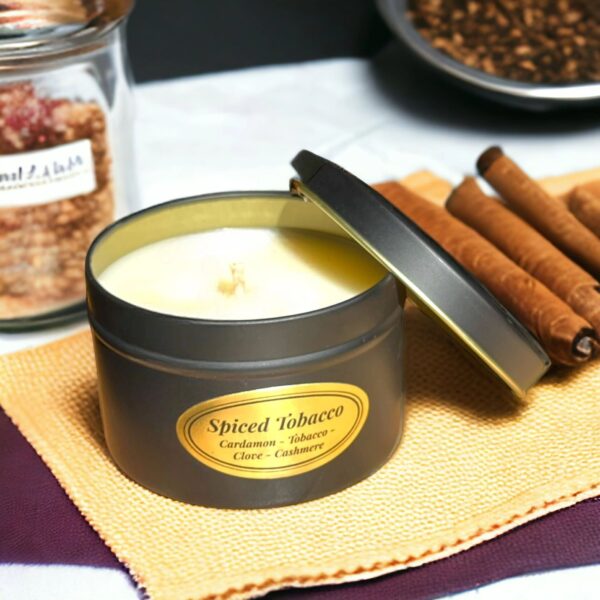 Spiced Tobacco Soy Wax Candle