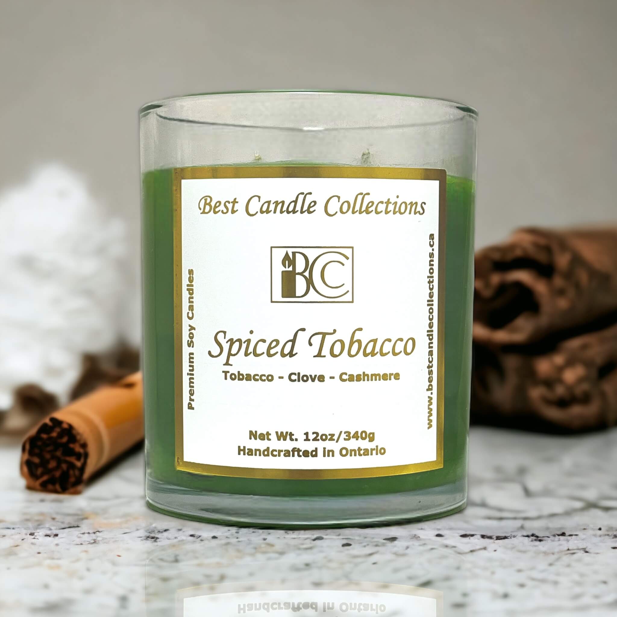 Spiced Tobacco Soy Candle