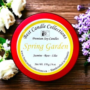 Spring Garden Soy Wax Candle