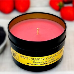 Cherry Noir Soy Wax Candle
