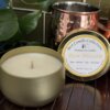 Rum Blossom Soy Wax Candle.