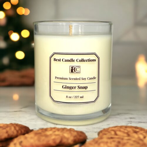 Ginger Snap Soy Wax Candle