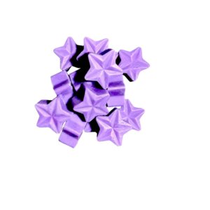 Purple star shaped wax melts