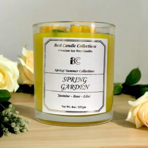 Spring Garden Soy Wax Candle 8oz