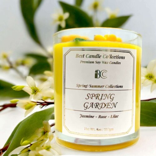 Spring Garden Soy Wax Candle