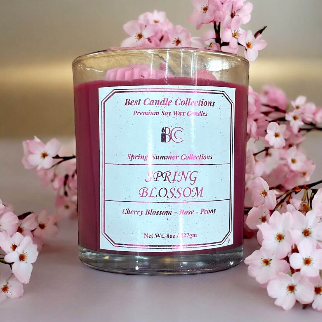 Spring Blossom Soy Wax Candle