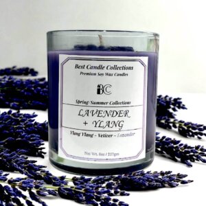 Lavender & Ylang Soy Wax Candle