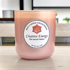 Creative Energy - The Sacral Chakra Candle - 8oz