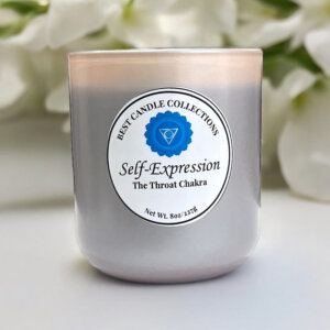Self-Expression - The Throat Chakra Candle - 8oz